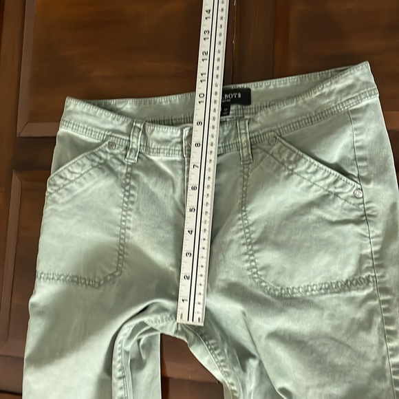 Womens size 6P green Talbots Pants with zippers on ankles - Picture 6 of 10